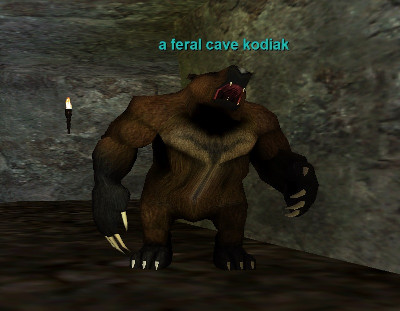 a feral cave kodiak