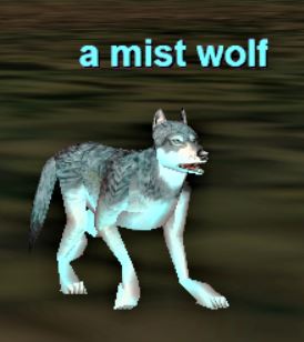 a mist wolf