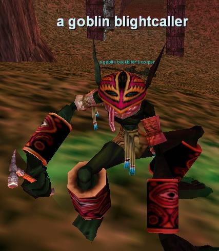 a goblin blightcaller