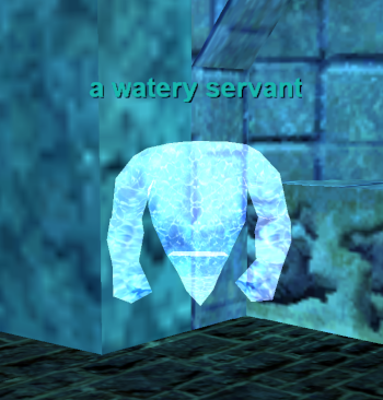 a watery servant