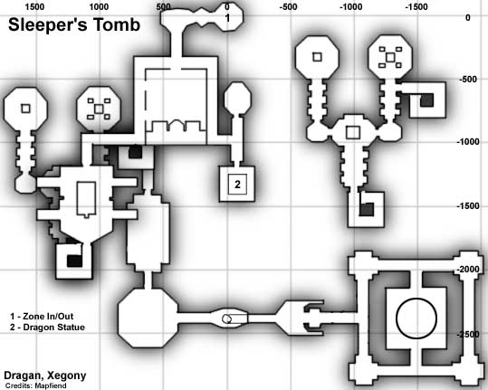 Map of Sleeper's Tomb