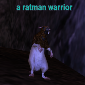 a ratman warrior