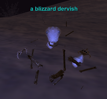 a blizzard dervish