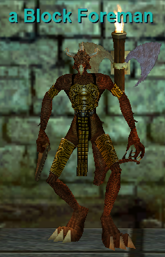 a Block Foreman