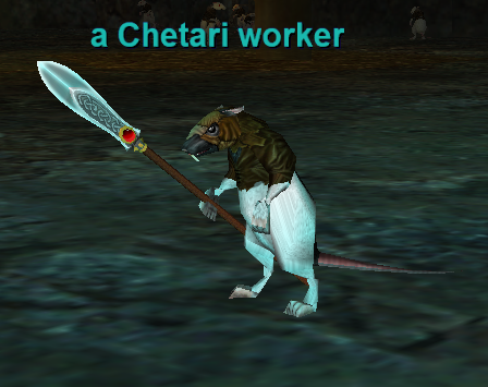 a Chetari worker