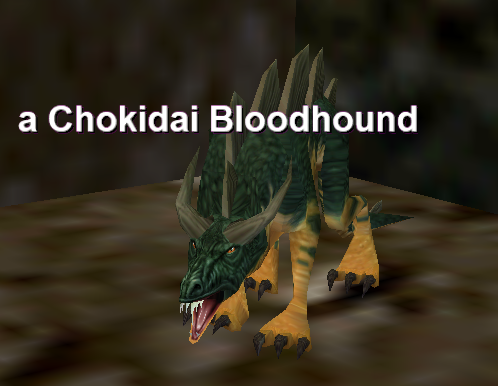 a Chokidai Bloodhound