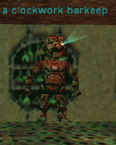 a clockwork barkeep