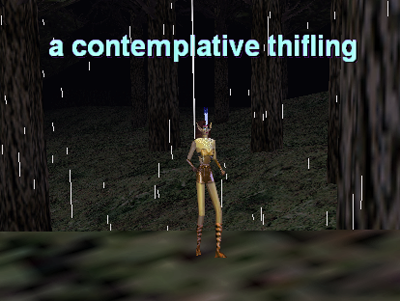 a contemplative thifling