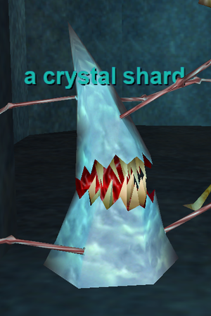 a crystal shard