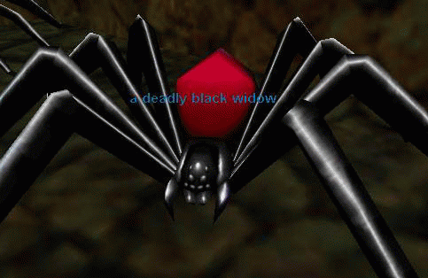 a deadly black widow