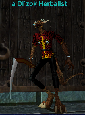 a Di`zok Herbalist