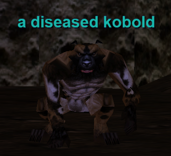 a diseased kobold
