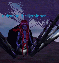 a drachnid silkspinner
