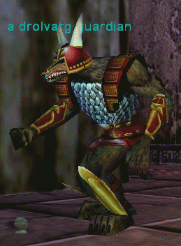a drolvarg guardian