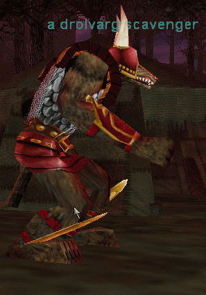 a drolvarg scavenger