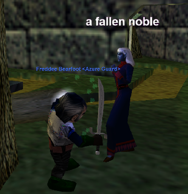 a fallen noble