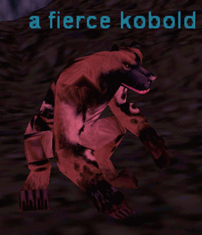 a fierce kobold
