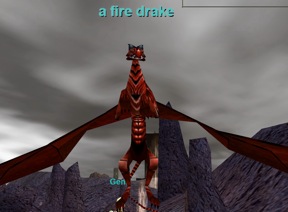 a fire drake