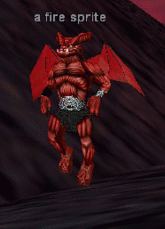 a fire sprite
