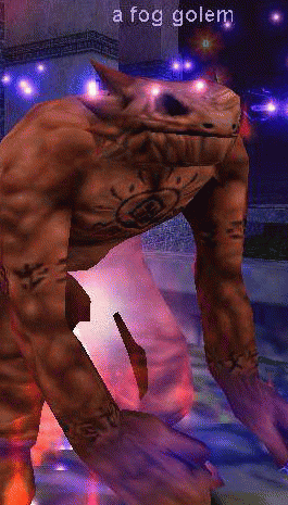 a fog golem