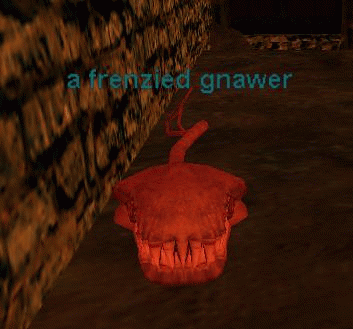 a frenzied gnawer
