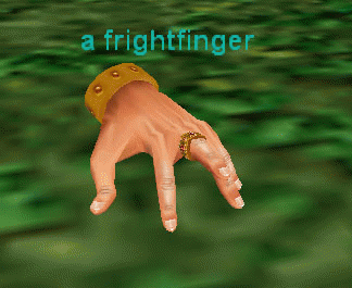 a frightfinger