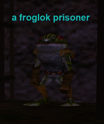 a froglok prisoner