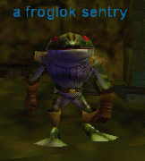 a froglok sentry