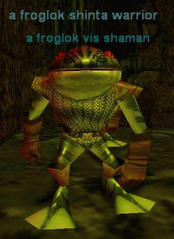 a froglok shinta warrior