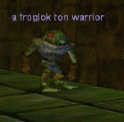 a froglok ton warrior