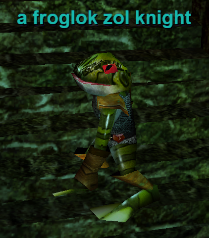 a froglok zol knight