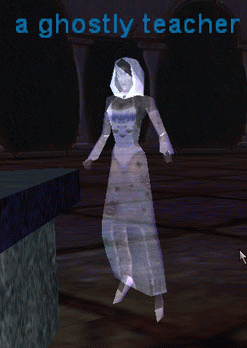 a ghostly teacher