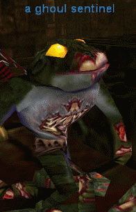 a ghoul sentinel