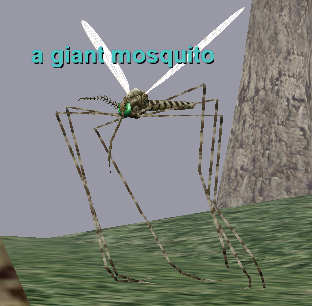 a giant mosquito