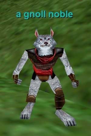 a gnoll noble