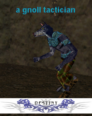 a gnoll tactician