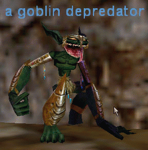 a goblin depredator