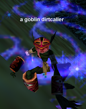 a goblin dirtcaller