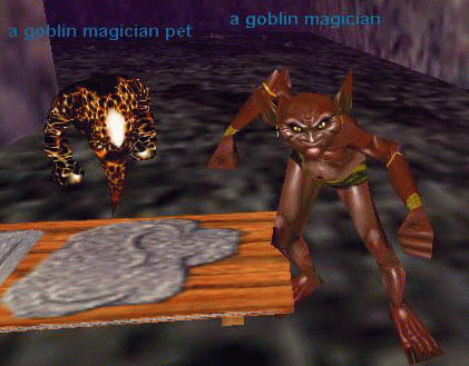 a goblin magician