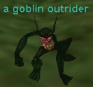 a goblin outrider