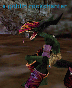 a goblin rockchanter