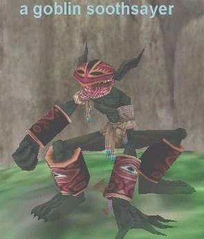 a goblin soothsayer