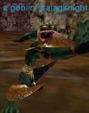 a goblin stalagknight