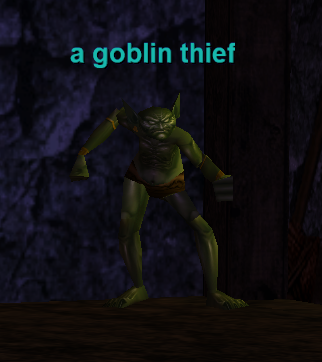 a goblin thief