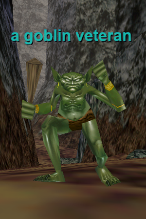 a goblin veteran