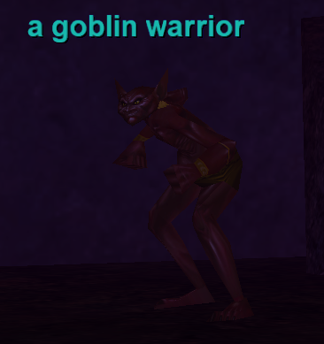 a goblin warrior