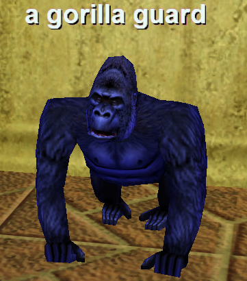 A gorilla guard