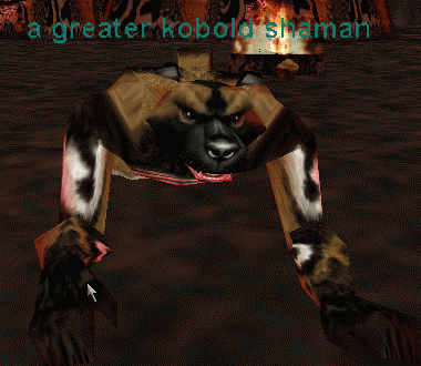 a greater kobold shaman