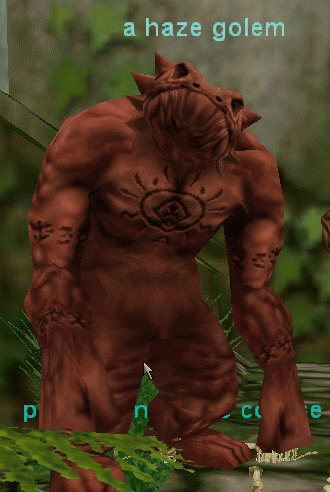 a haze golem