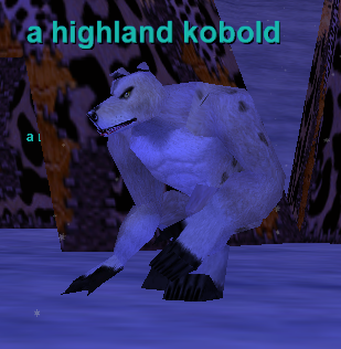 a highland kobold